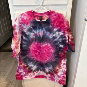 Gildan Unisex Multicolor Tie-Dye Heavy Cotton T-Shirt